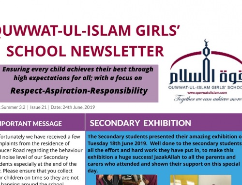 Newsletter – 24/06/19