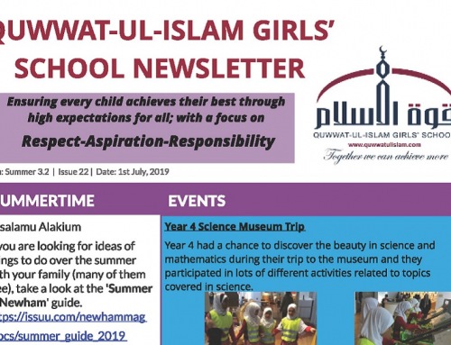 Newsletter – 01/07/19