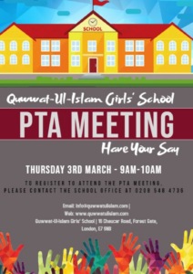 PTA Meeting Invite