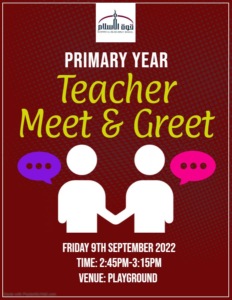 Meet and greet poster