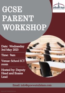GCSE parent workshop