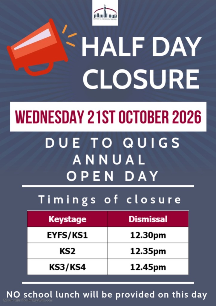 Half Day Closure